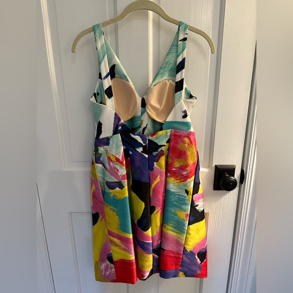 Milly Multicolored Wedding or Cocktail Dress in Small - Picture 3 of 5